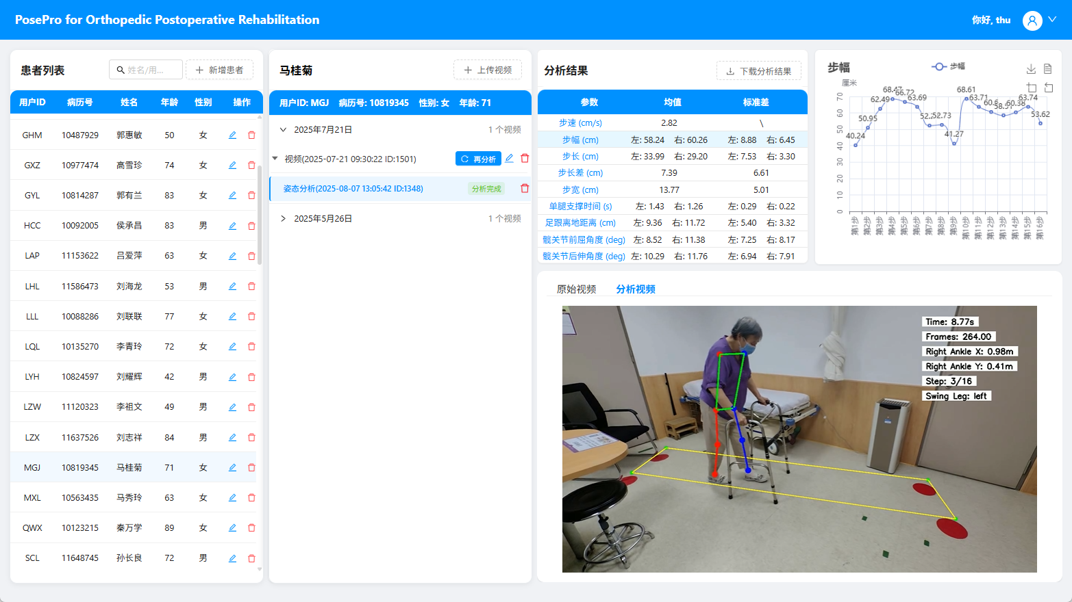 PosePro运动姿态检测系统